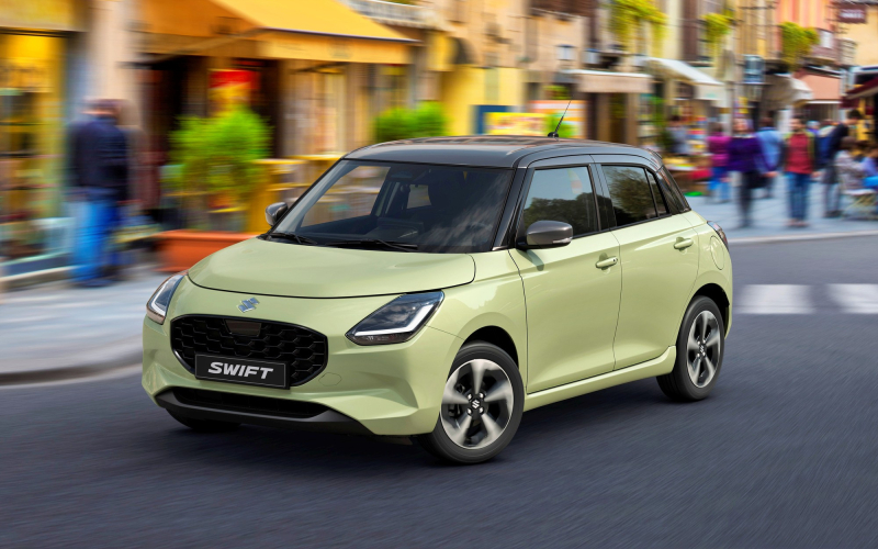 Новый Suzuki Swift выходит на рынок: гибридный довесок, вариатор и полный привод