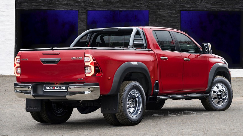 Тяжёлый пикап Toyota Hilux Heavy Duty: каким он мог бы быть