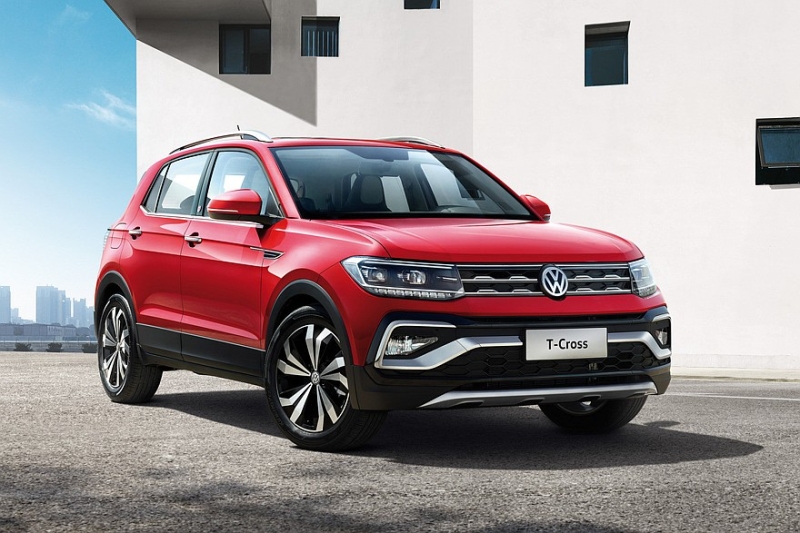 Бюджетный кроссовер Volkswagen Tharu XR: рестайлинг T-Cross в стиле Тигуана