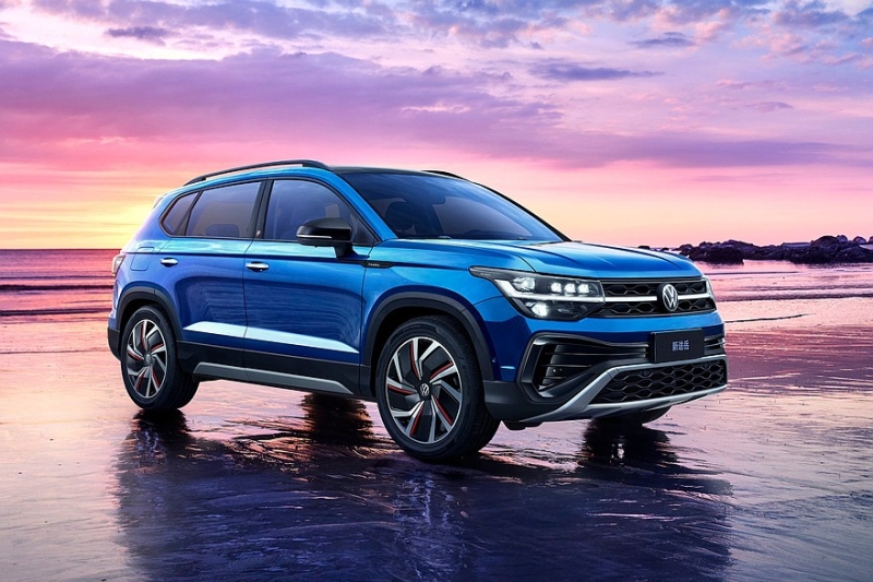 Бюджетный кроссовер Volkswagen Tharu XR: рестайлинг T-Cross в стиле Тигуана