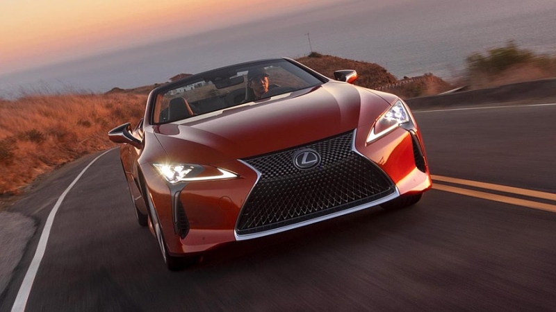 Спорткар Lexus LC получил обновки к 2025 модельному году