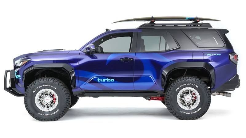 Toyota подготовила концепт двухдверного 4Runner TRD Surf со съёмной крышей